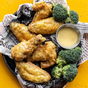 Hot Mustard Chicken  Wings