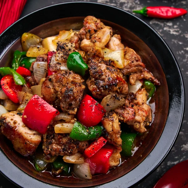 Papper Chicken with Havy Sauce